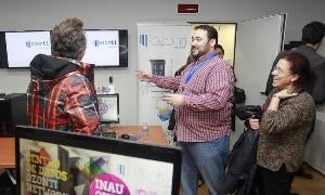 Instantes previos a la presentación de la nueva etapa de la empresa Ozonti. / A. Quintero/