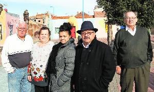 Agustín, Magdalena, Jesús, Pilar y José Manuel. / RAMÓN GÓMEZ/