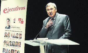 Juan Miguel Martínez Gabaldón, tras recibir el premio. :: R. Otazo/