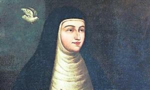Retrato de Mariana de San José. / Antonio Cabeza/