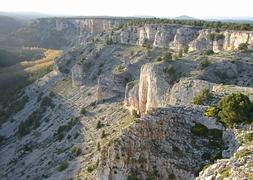 Imagen del cañón de Río Lobos, en la localidad soriana de Casarejos. / El Norte/