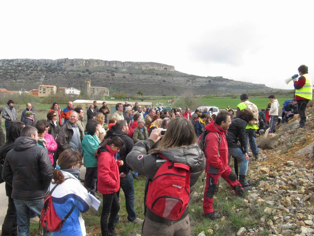 Jornada de ayer en la comarca salense. Foto: Museo de los Dinosaurios/