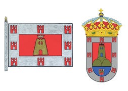 Nuevos bandera y escudo de Canalejas de Peñafiel. / El Norte/