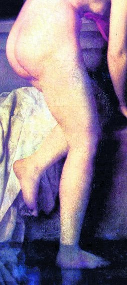 Fragmento de 'Susana saliendo del baño', de Jean Jacques Henner./ EL NORTE/