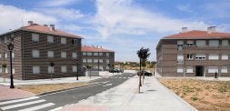 Urbanización de Palazuelos de Eresma promovida por Manuel González-Herrero que ha desencadenado el pleito con el alcalde de Palazuelos de Eresma. / A. TANARRO/