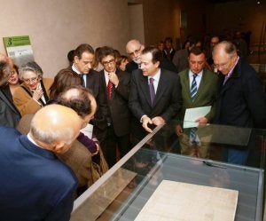 Un momento de la inauguración. ::
J. HERNANDO/