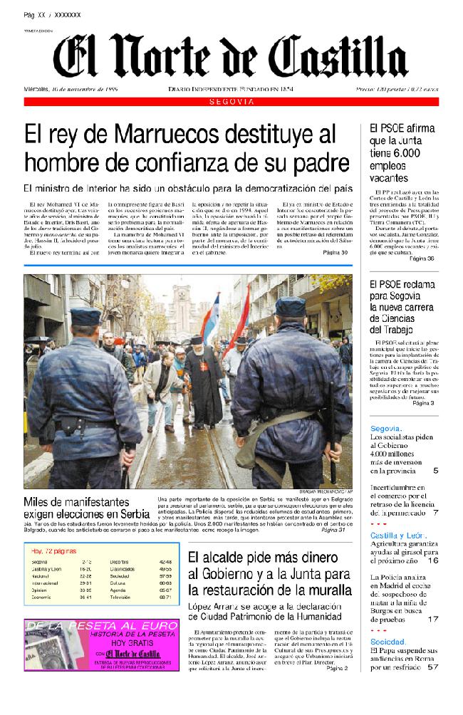 Tal día como hoy en 1999