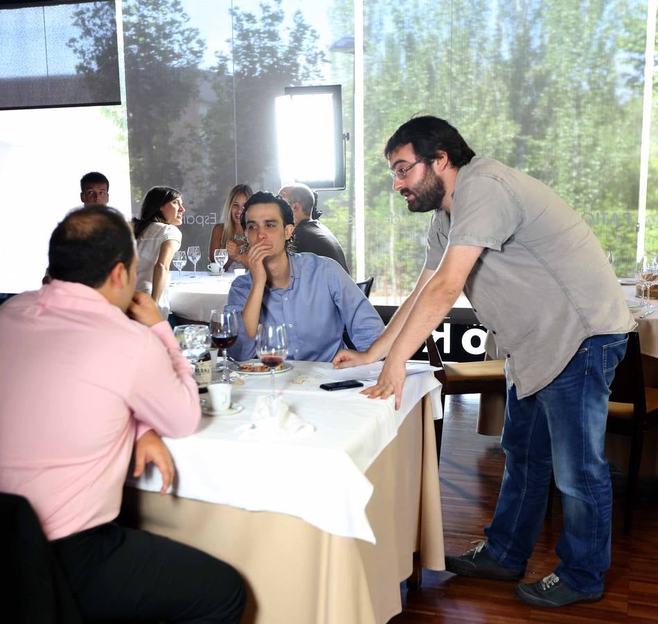 Rodaje del corto 'Sobre todo amargo' de Pedro del Río, en el