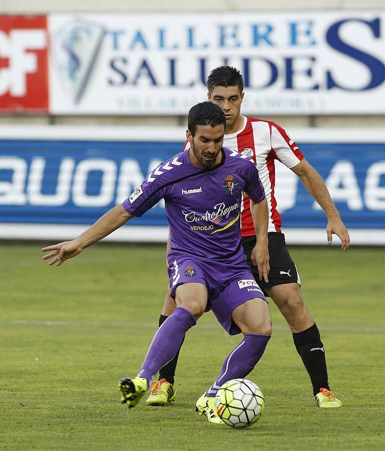 El Real Valladolid golea al Zamora en partido de pretemporada
