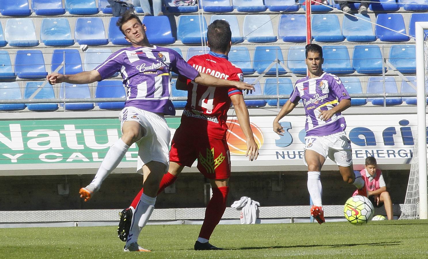 Numancia 2-2 Real Valladolid