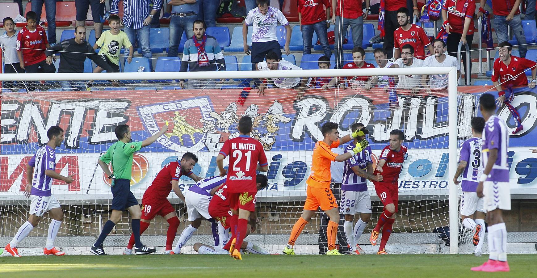 Numancia 2-2 Real Valladolid