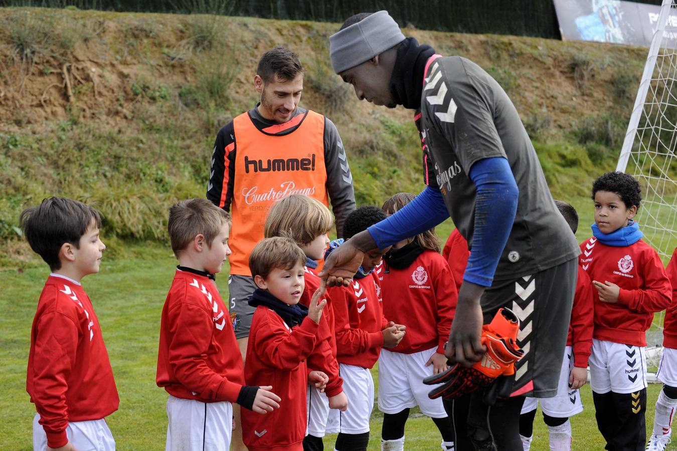 Entrenamiento navideño del Real Valladolid