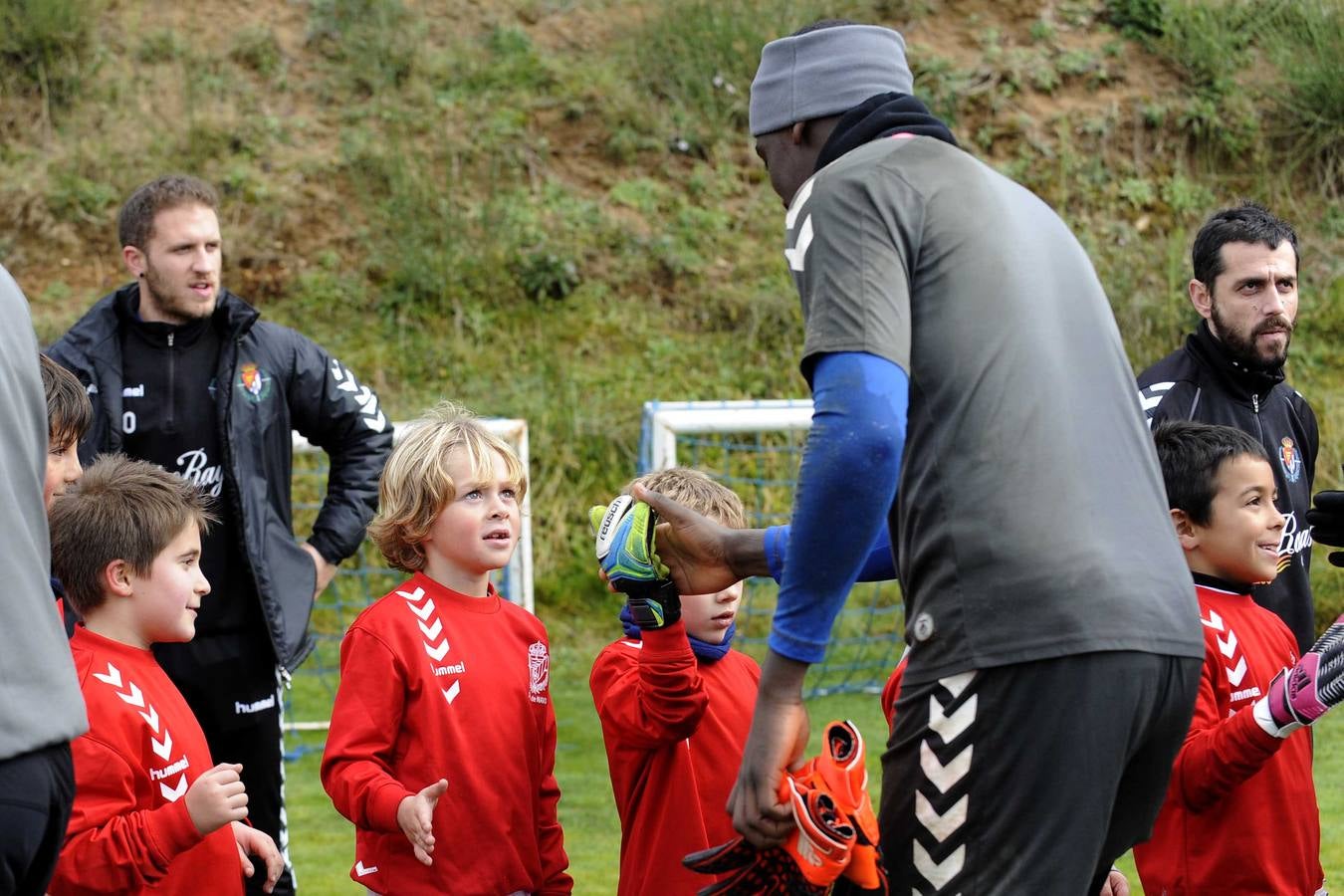 Entrenamiento navideño del Real Valladolid