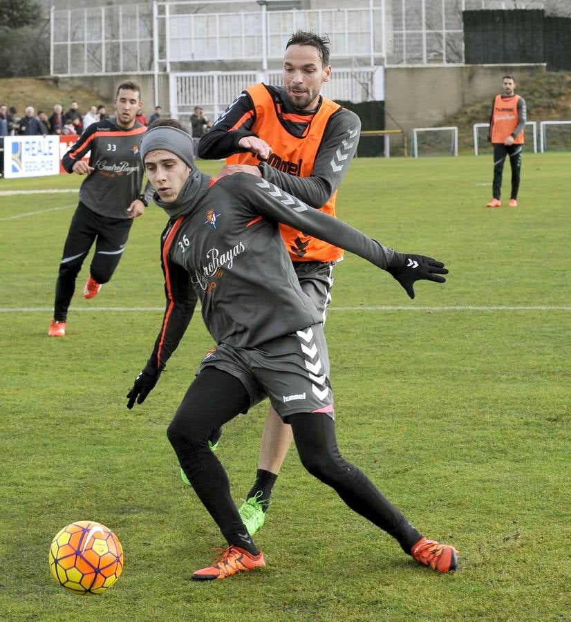 Entrenamiento navideño del Real Valladolid