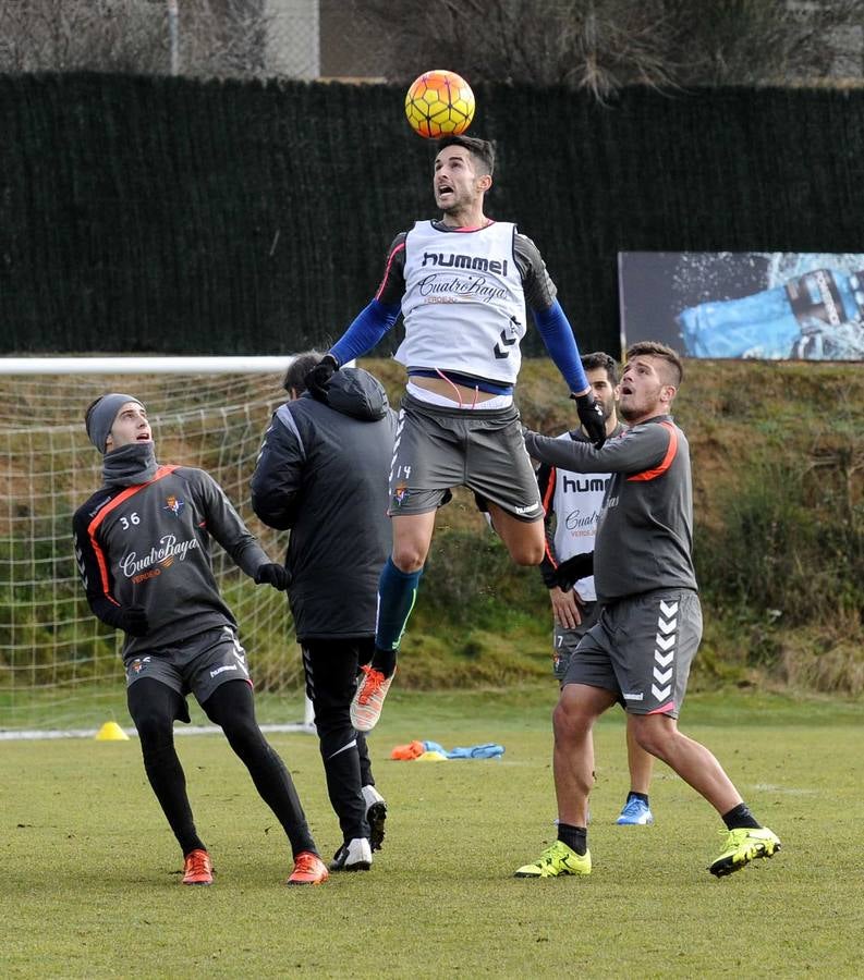 Entrenamiento navideño del Real Valladolid