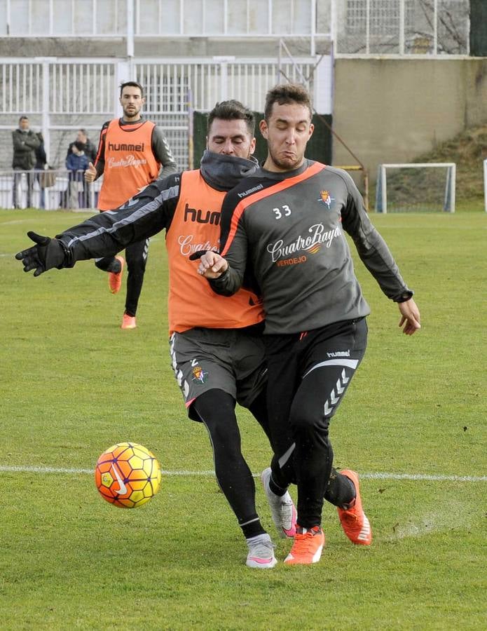 Entrenamiento navideño del Real Valladolid