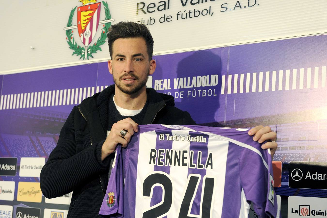El Real Valladolid presenta a Vincenzo Renella
