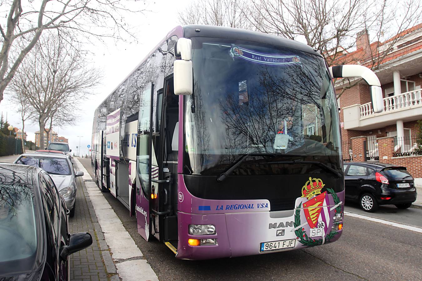 El Real Valladolid parte hacia Oviedo