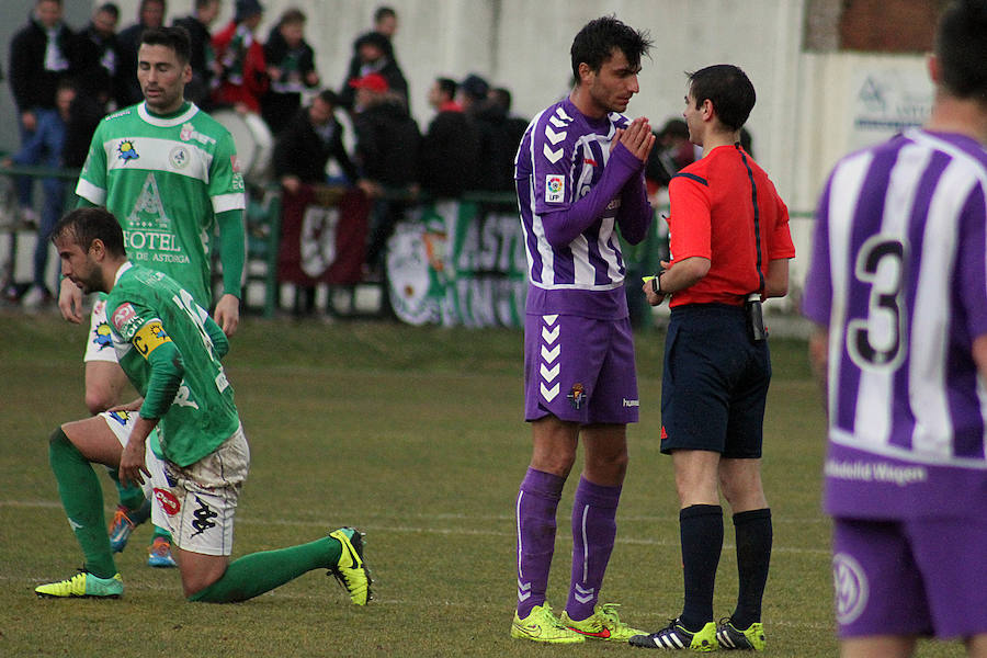 El Real Valladolid se lleva tres importantísimos puntos de Astorga (0-1)