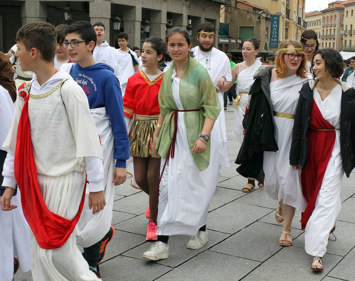 Los estudiantes segovianos celebran el Día de la Fundación ...