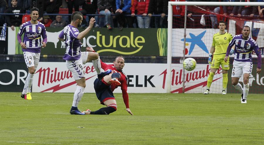 El Real Valladolid cae en su visita a Pamplona