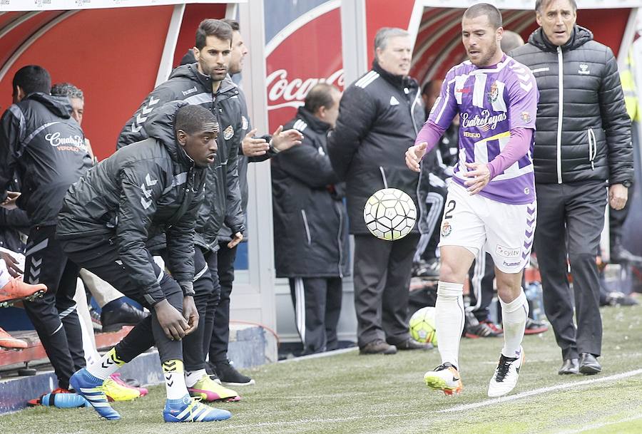 El Real Valladolid cae en su visita a Pamplona