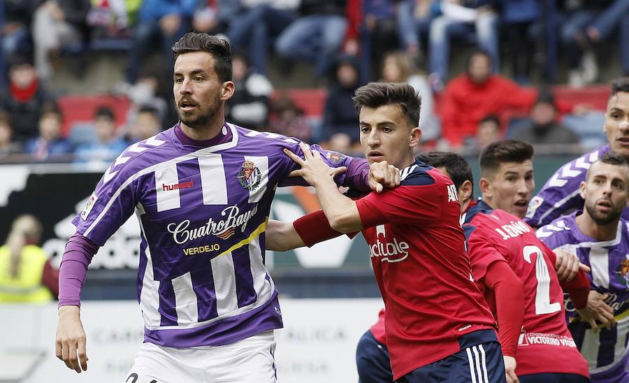 El Real Valladolid cae en su visita a Pamplona