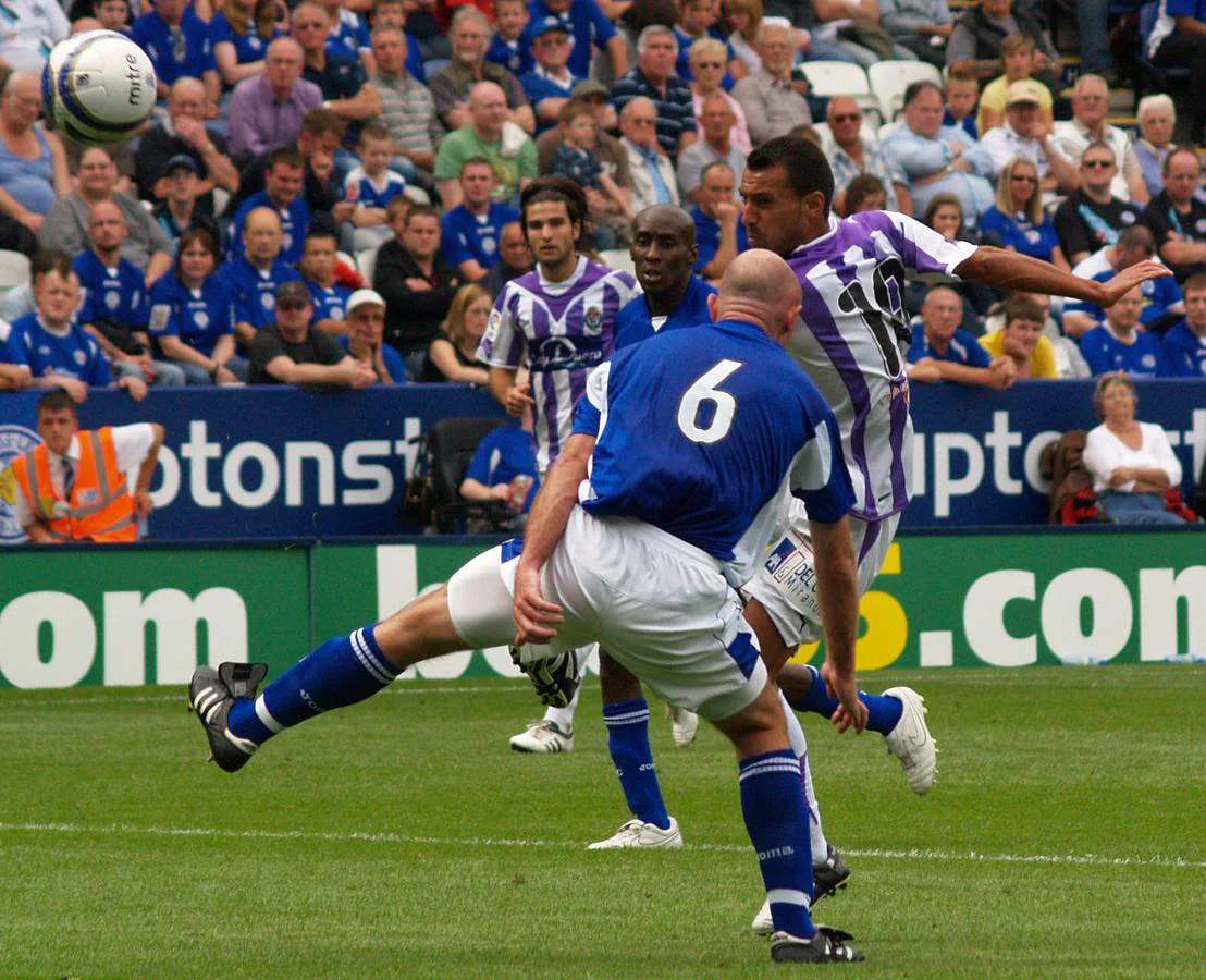 El Real Valladolid se midió al Leicester en la pretemporada 2009-2010