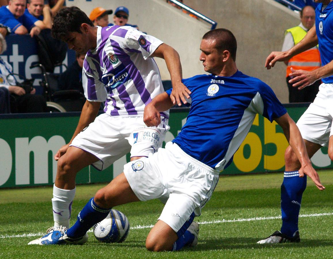 El Real Valladolid se midió al Leicester en la pretemporada 2009-2010