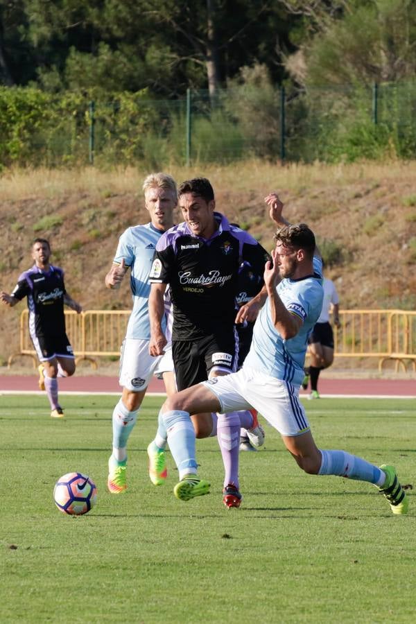 El Real Valladolid pierde ante el Celta en su primer amistoso en Melgaço