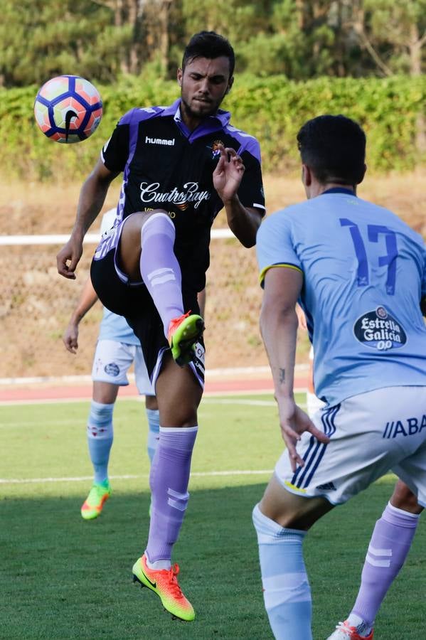 El Real Valladolid pierde ante el Celta en su primer amistoso en Melgaço