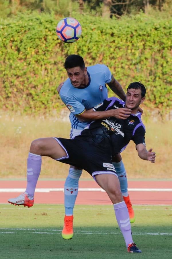 El Real Valladolid pierde ante el Celta en su primer amistoso en Melgaço