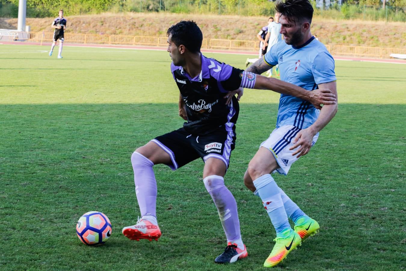 El Real Valladolid pierde ante el Celta en su primer amistoso en Melgaço