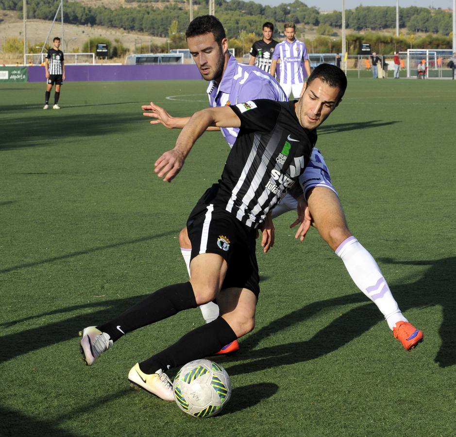 El Real Valladolid B golea al Burgos en los Campos Anexos (4-2)