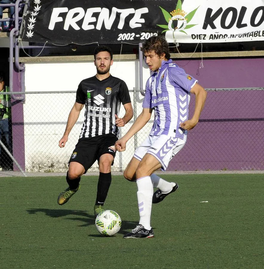 El Real Valladolid B golea al Burgos en los Campos Anexos (4-2)