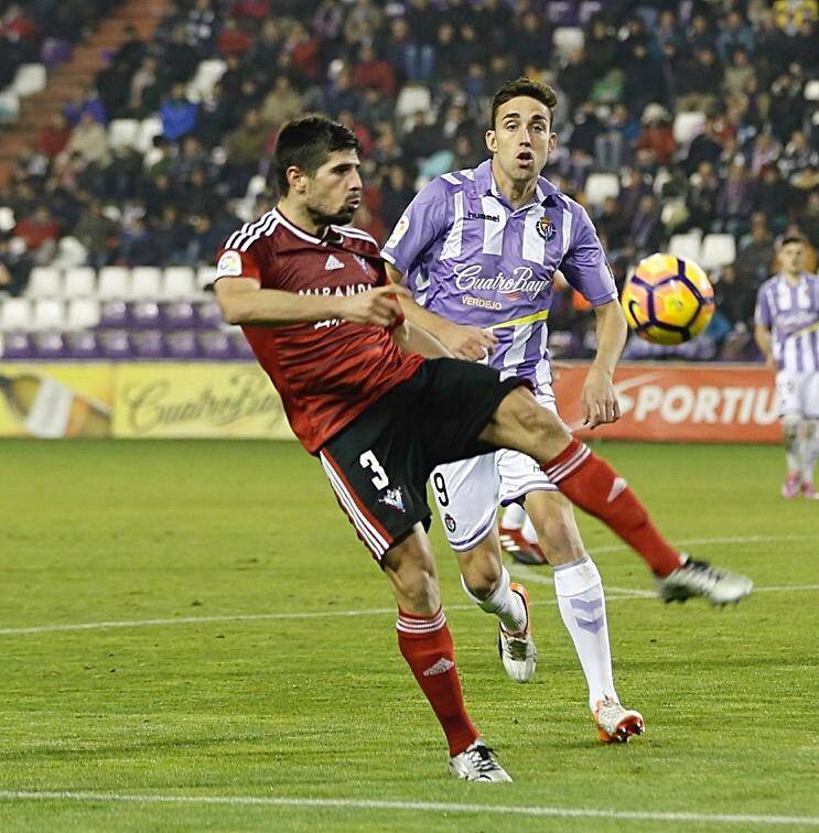 Partido del Real Valladolid contra el Mirandés
