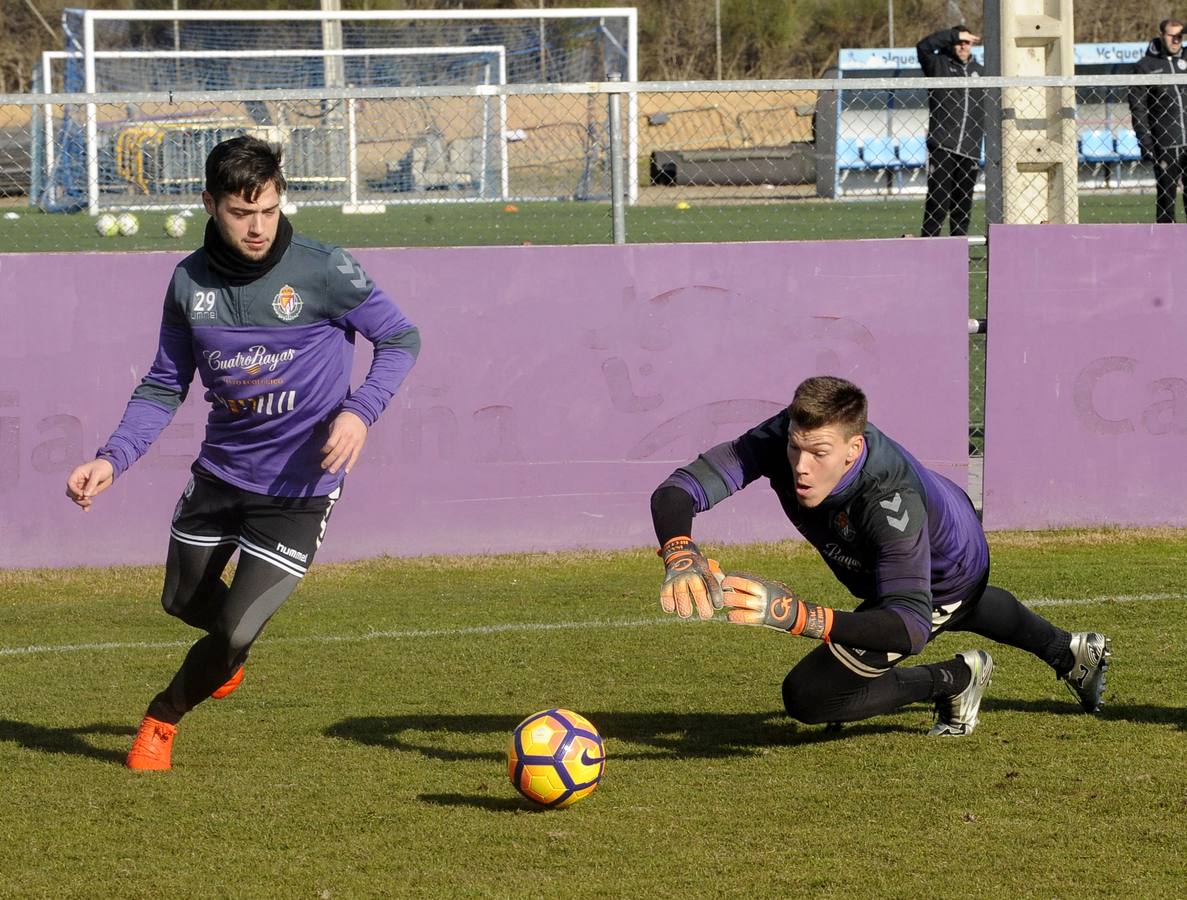 El Real Valladolid vuelve al trabajo