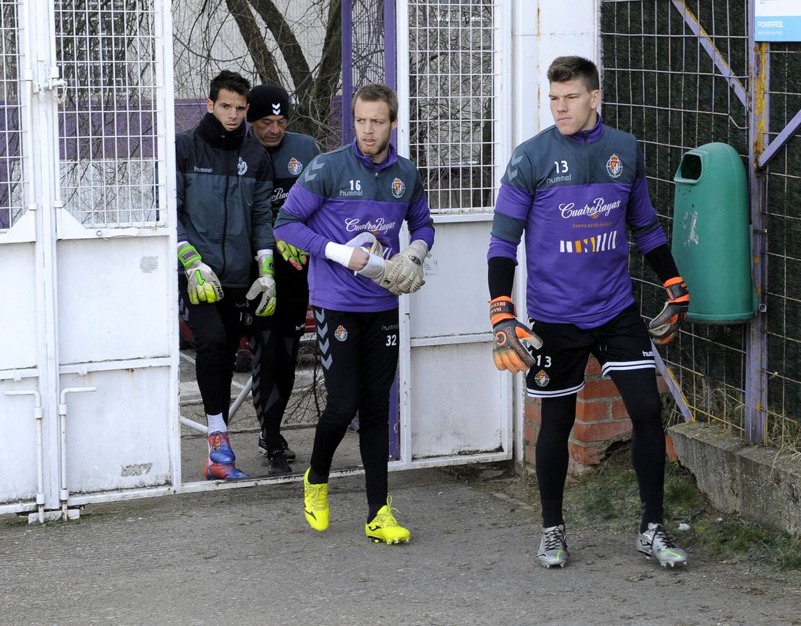 El Real Valladolid vuelve al trabajo