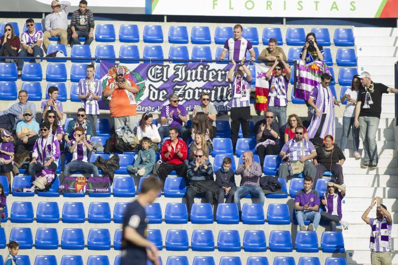 Partido del UCMA Murcia C.F. contra el Real Valladolid