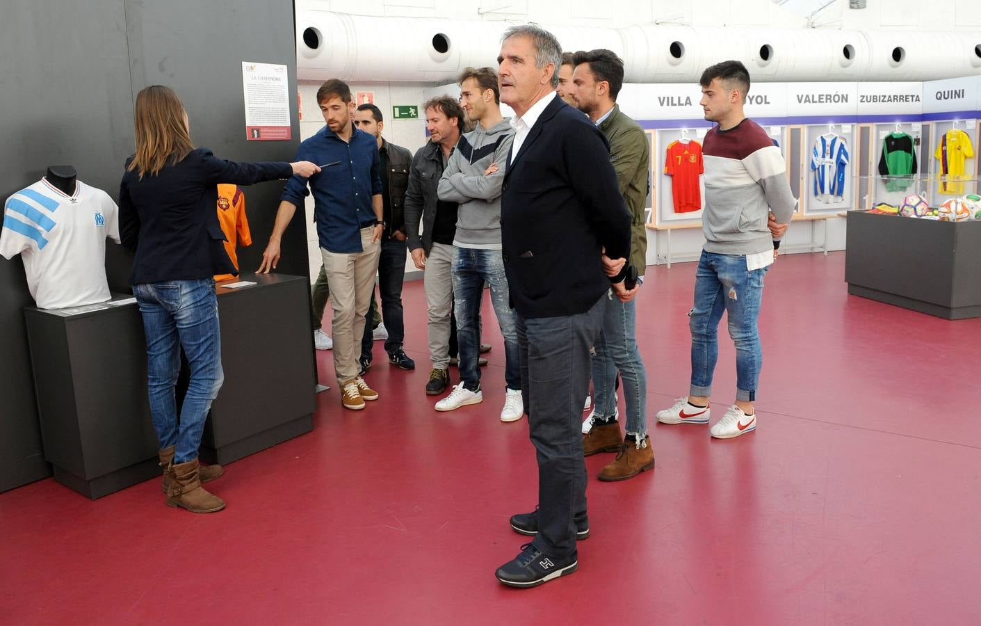 Visita blanquivioleta al Museo del Deporte