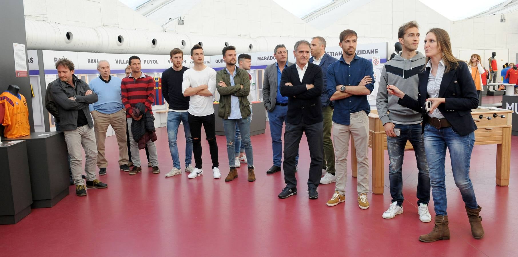 Visita blanquivioleta al Museo del Deporte