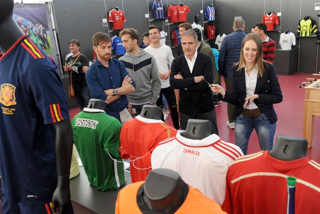 Visita blanquivioleta al Museo del Deporte