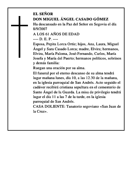 DON MIGUEL ÁNGEL CASADO GÓMEZ
