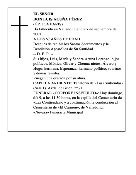 DON LUIS ACUÑA PÉREZ