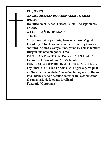 ÁNGEL FERNANDO ARENALES TORRES