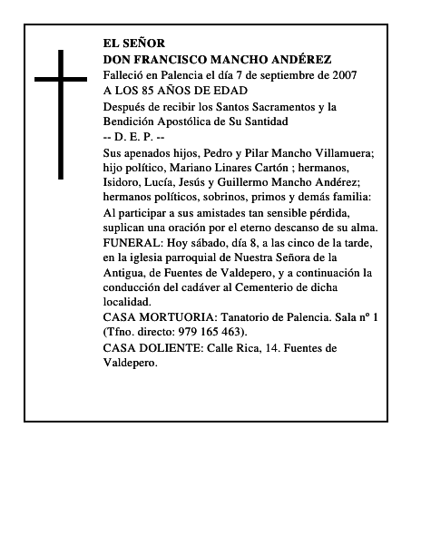 DON FRANCISCO MANCHO ANDÉREZ