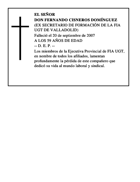 DON FERNANDO CISNEROS DOMÍNGUEZ