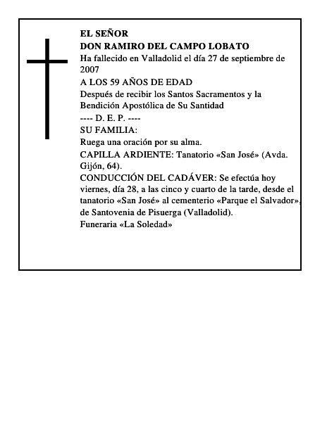 DON RAMIRO DEL CAMPO LOBATO