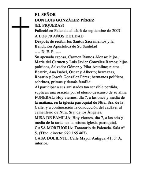 DON LUIS GONZÁLEZ PÉREZ