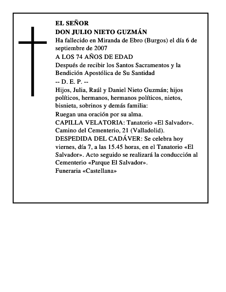 DON JULIO NIETO GUZMÁN